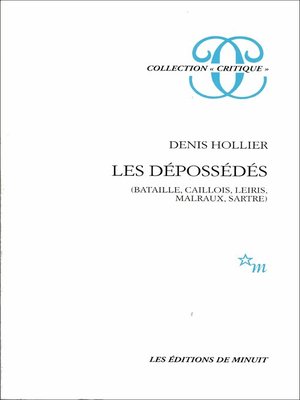 cover image of Les Dépossédés